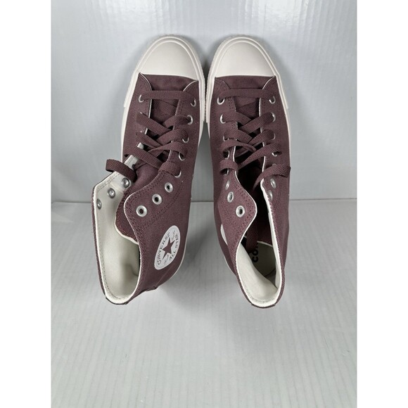 Size 9.5 Converse Chuck Taylor All Star HI Top Heavy Canvas Red Cedar A10510C - Picture 7 of 9